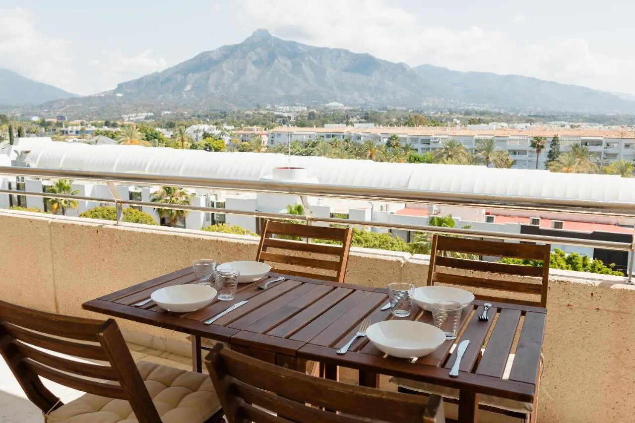 Sea View Apartment In The Center Of Puerto Banus And Private Parking Marbella